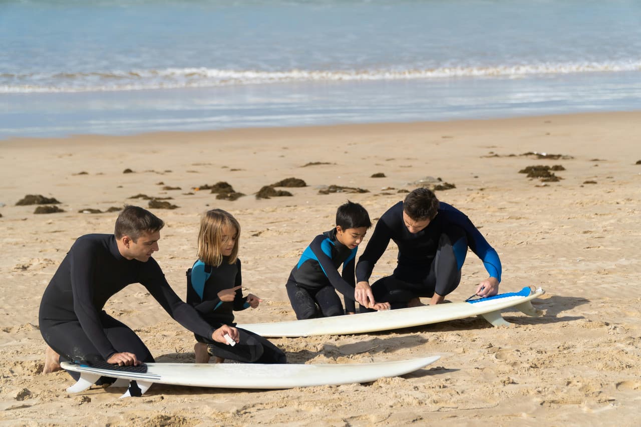 wave craft surfcamp package card image